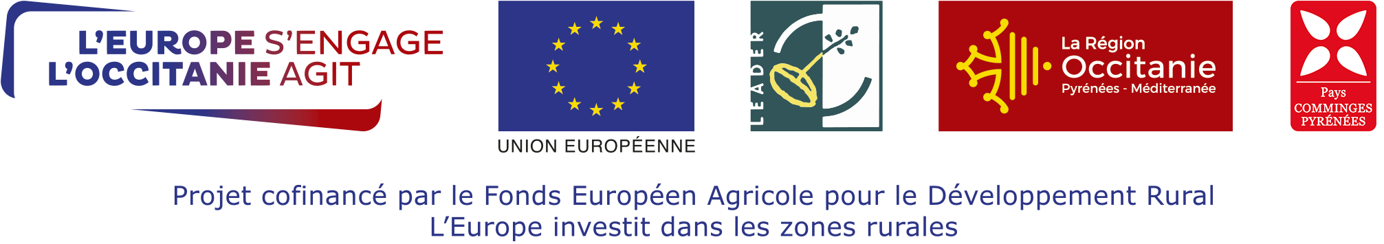 Projet cofinancé par le Fonds Européen Agricole pour le Développement Rural